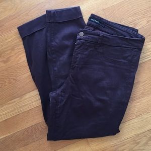J Brand cropped stretch pants